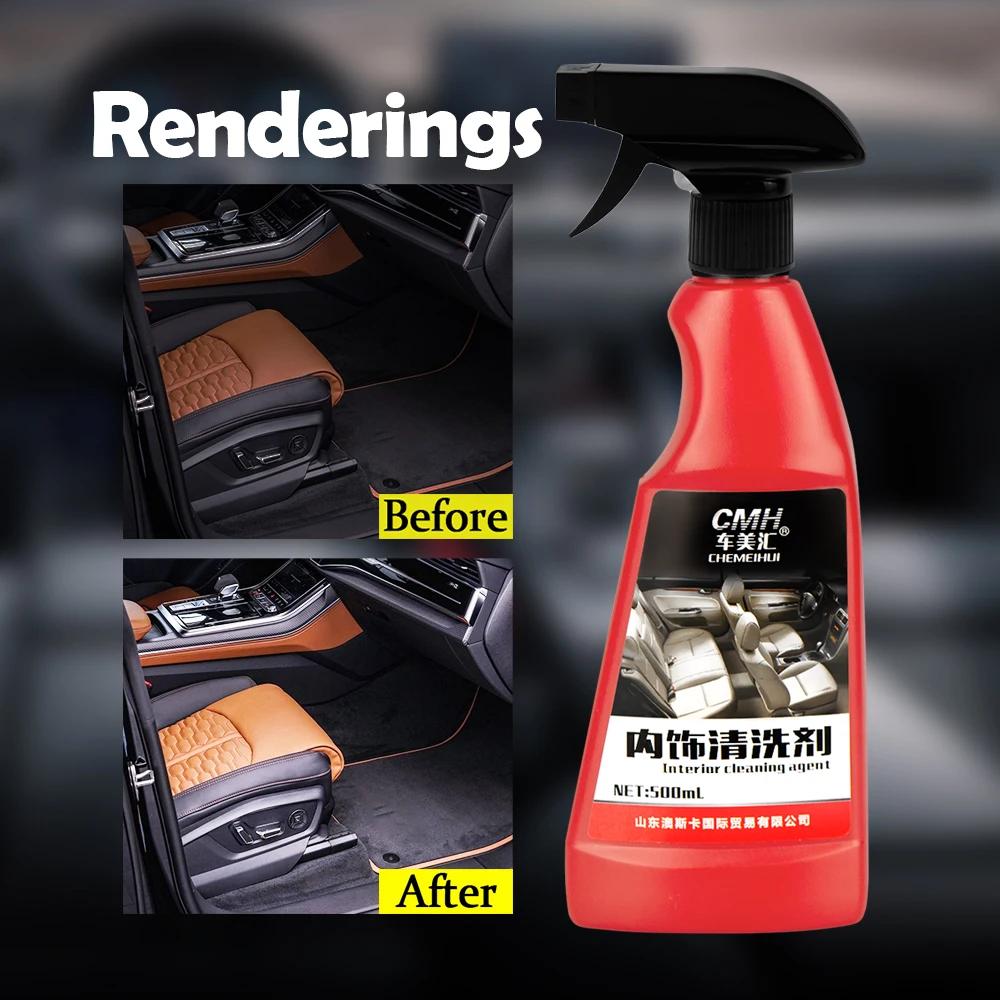 500ml Car Plastic Restore Agent Leather Repair Kit Auto Interior Parts Coating Renovation Restorer Accessories
