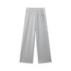 Ledin 2025 Spring Contrast Knit Wide-Leg Pants