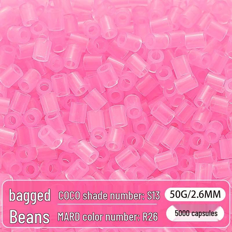 Mard Family Perler Beads P Series Pearlescent Colors 2.6mm Refill Pack - 50g Fused Beads