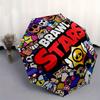 1pc Brawl Stars Themed High-quality Umbrella,Automatic Opening and Closing Umbrella,Multi-functional Umbrella G0811114