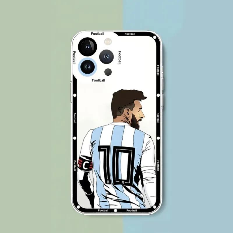 Ronaldo and Messi Full Coverage Mobile Case for iPhone 17 Pro & Apple 16/15