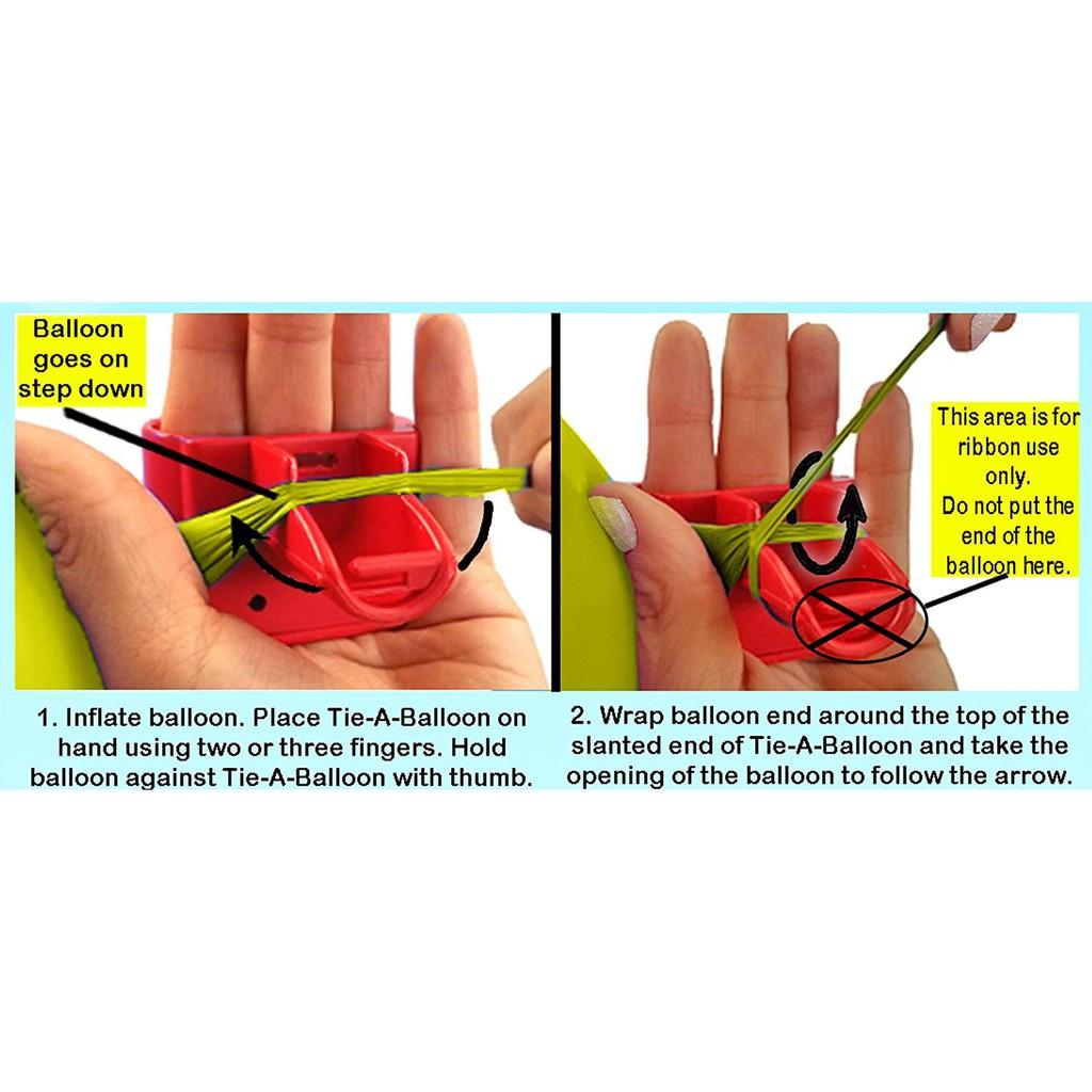 Easy Knot Accessory To Tie Balloons Bladder