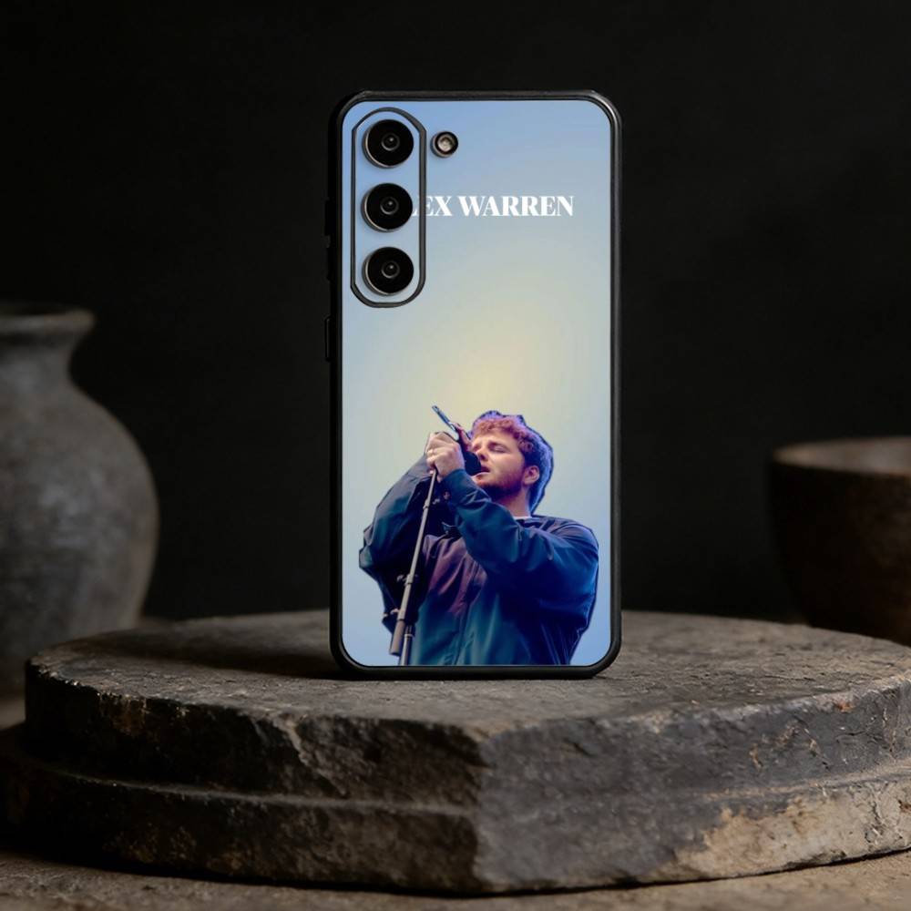 A-Alex W-Warren Singer FUNNY Magnetic Phone Case For Samsung Galaxy A91,80,73,72 ,71,53,52,32 ,31,22,21s,20,Soft Black Case