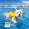 Cute Dog Life Jacket High Buoyancy Pet Flotation Swim Vest For Puppies Breathable Adjustable Strap Summer Water Safety Swimsuit