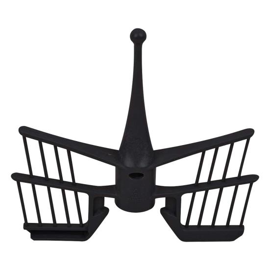 

Венчик для смешивания, эргономичный, надежный, пластиковый, креативная мешалка в форме бабочки, венчик для Thermomix-TM31/TM6/TM5 чёрный