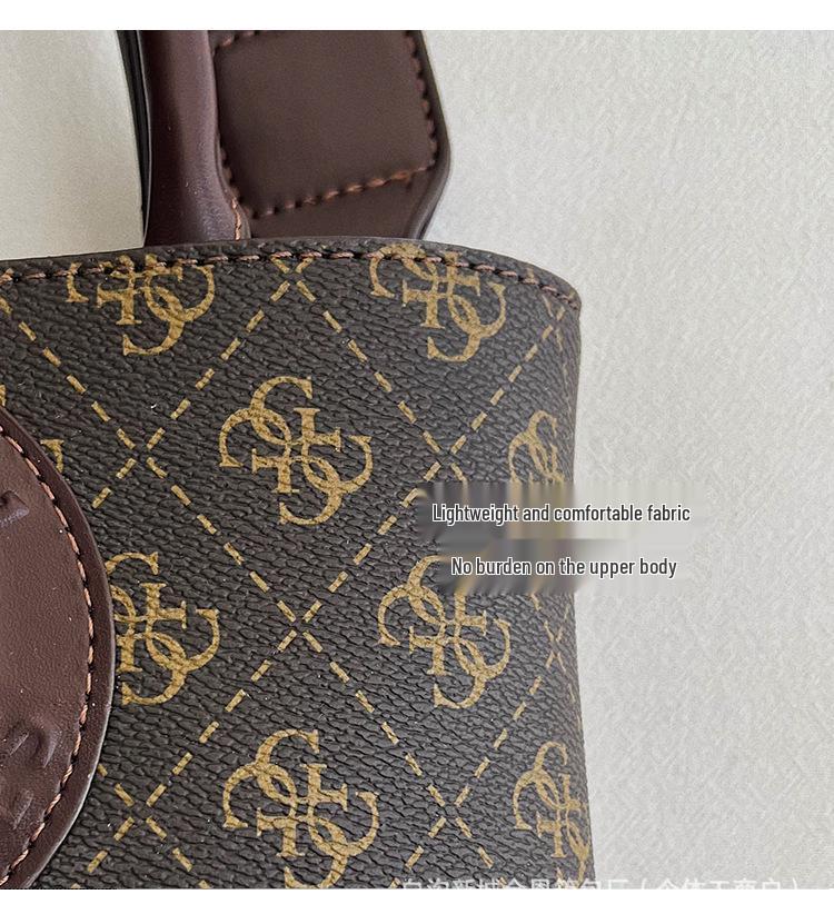 Geantă de mână elegantă imprimată pentru femei - Geantă versatilă de umăr simplu/tip crossbody pentru utilizare zilnică
