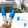 Standard Connection Mist Sprinkler 360 Rotation Irrigation Nozzle Fog Sprinkler  Gardening
