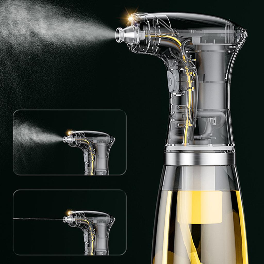 Electric Oil Sprayer Household Oil Vinegar Bottle Kitchen Electric Booster Atomizing Oil Spray Bottle Barbecue Cooking Oil Spray Bottle