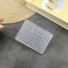 3D Silicone Flower Nail Carving Mold Butterfly Stamping Plate Nails Stencils Blossom Nail Template Thin And Washable