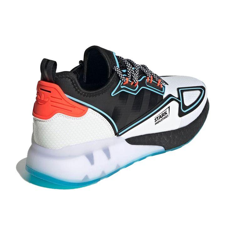 Marvel x adidas ZX 2K Boost Stark Industries - White Unisex Sneakers H02561