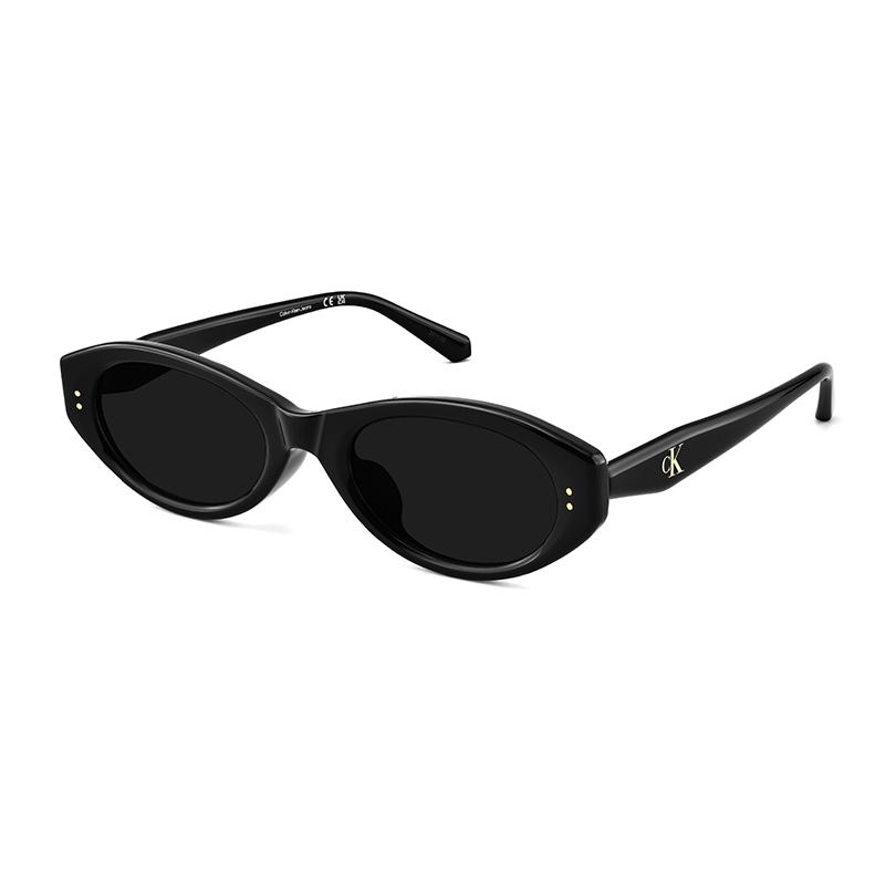 Calvin Klein Polarized Fashion Street Style Narrow Frame Cat Eye Sunglasses Unisex sunglasses CKJ26624SLB