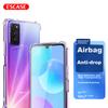 Honor 30 Youth Edition Phone Case, Huawei TPU Full Coverage Airbag Shockproof Case (With Lanyard Hole), ES-Ip9 Series, Upgraded Transparent White