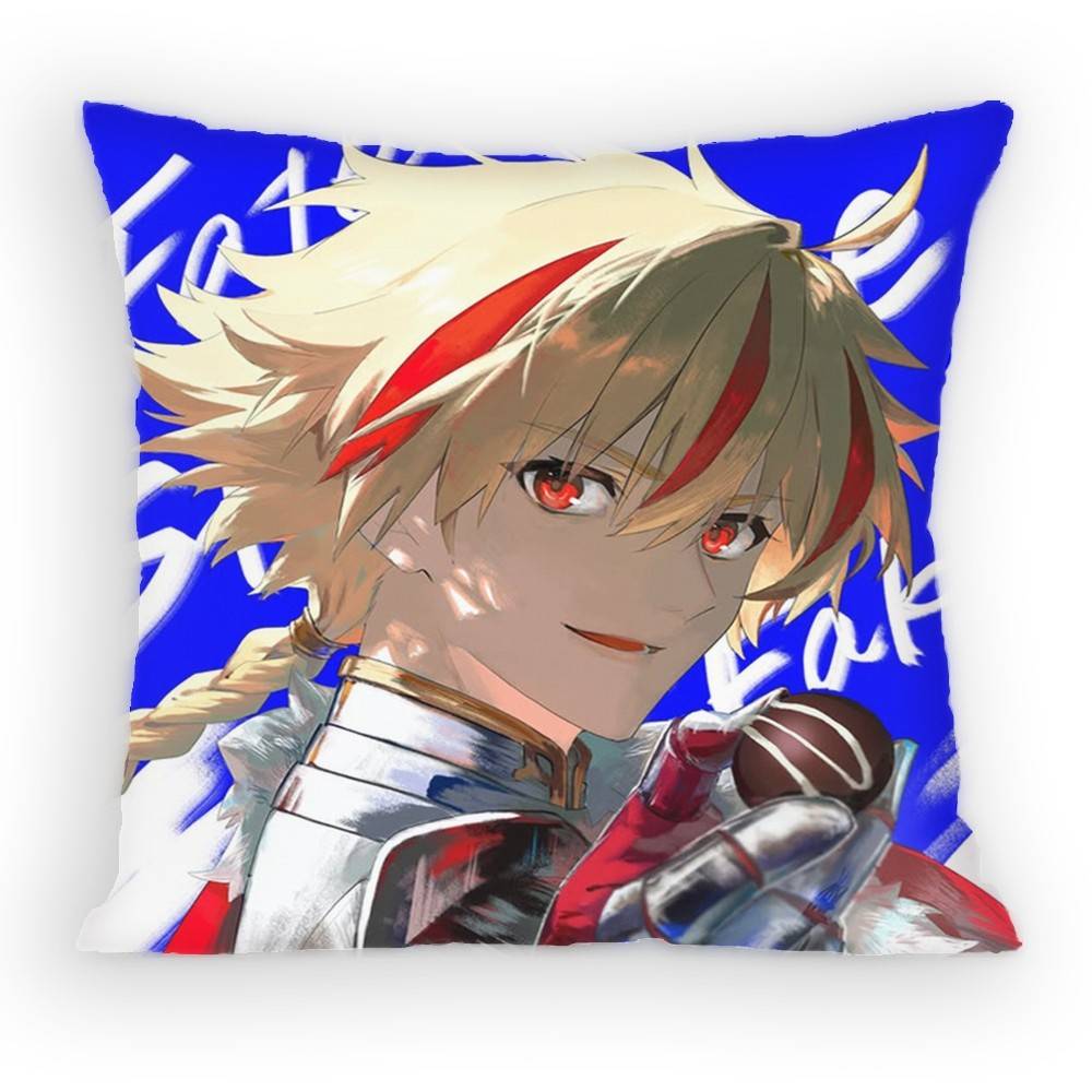 Richard I Saber Fate Strange Fake Pillow Case Anti-Dustmite Pillowcase Invisible Zipper Silky Sofa Cushion Cover For Bedroom