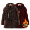 Omas Winter-Daunenjacke mit Pelzkragen - Gemütlich, Verdickte Baumwolle für Frauen mittleren Alters und ältere Frauen