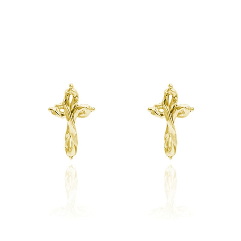 POPPI Cross symbol earrings no.2