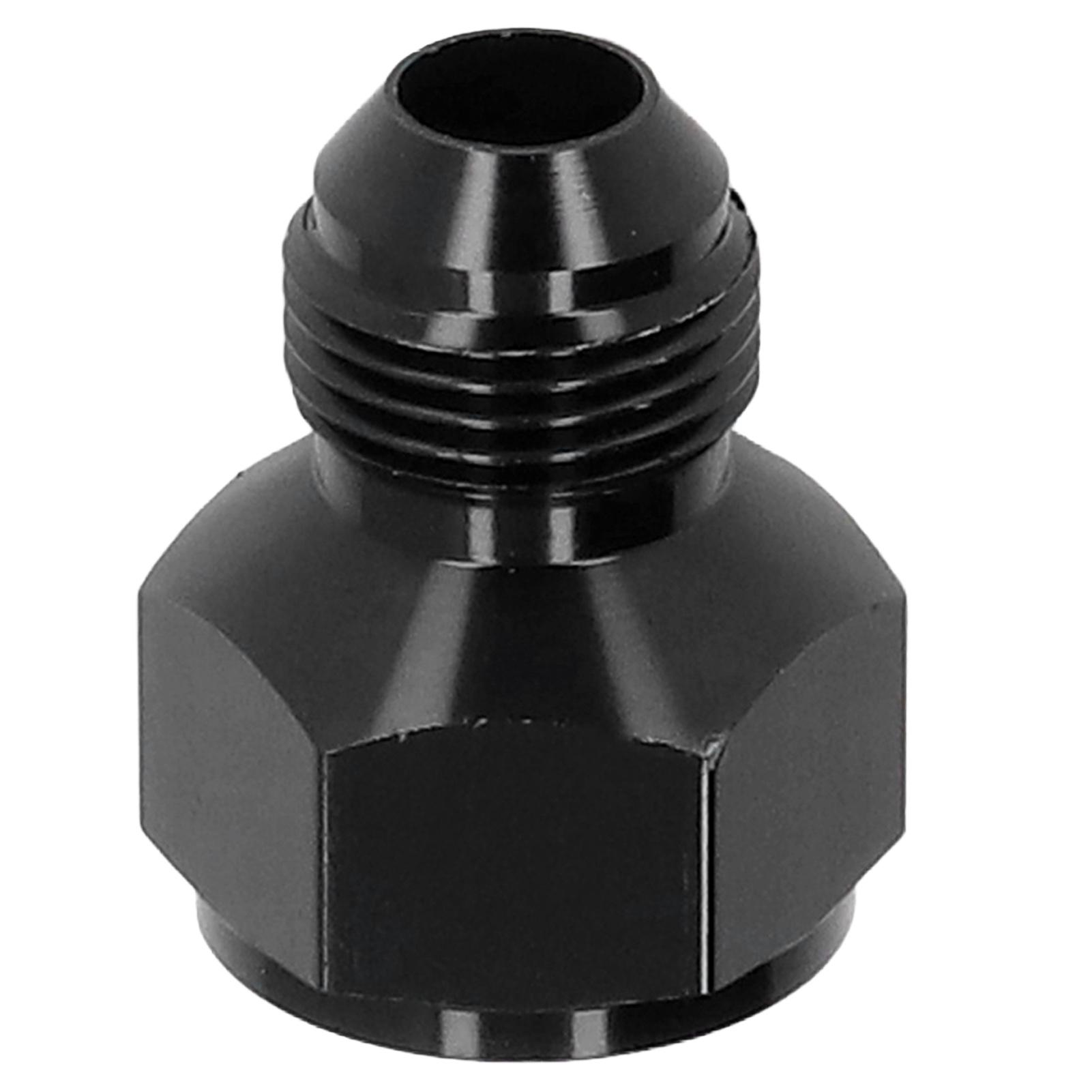 

Перехідник-редуктор для труби Прямий AN10 Внутрішня різьба до AN8 Зовнішня різьба Алюмінієвий сплав Чорний фітинг