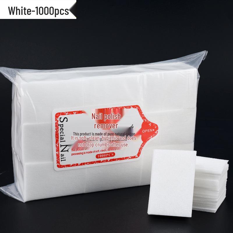 Thickened Lint-Free Nail Polish Remover Pads