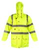 Work Safety Jacket 5-in-1, Insulated, Yellow, Size Xxxl