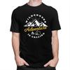 Custom Wilderness Adventure Calling T Shirts for Men Pure Cotton Tee Tops Explore Camping Tshirts Short Sleeve Casual Tshirt