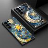 TPU Magnetic Phone Case For Samsung Galaxy S26 S25 S24 S23 S22 Ultra Plus S25 S24 S23 S21 FE Creative Moon Pattern PC Back Cover