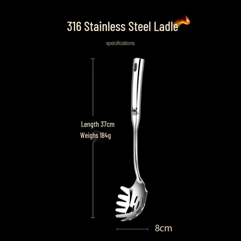 Hanyou 316 Stainless Steel Long-Handled Serving Spoon
