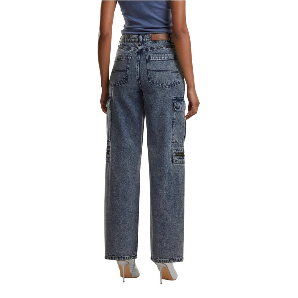 Urban Classics Womens/Ladies Utility Denim Loose Trousers