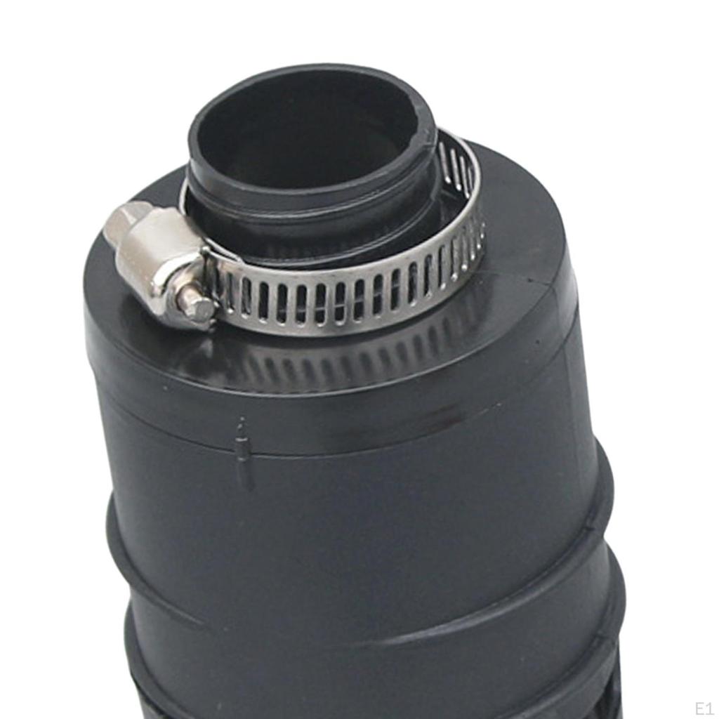Silenciador de Filtro de Ar Automático Tubo de Admissão Preto para Aquecedor de Estacionamento de 25mm