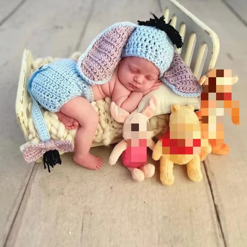 Hundred Day Baby Animal Costume Set Infant Studio Photo Accessory Baby Character Modeling Indoor Shooting Layout Practical Gear