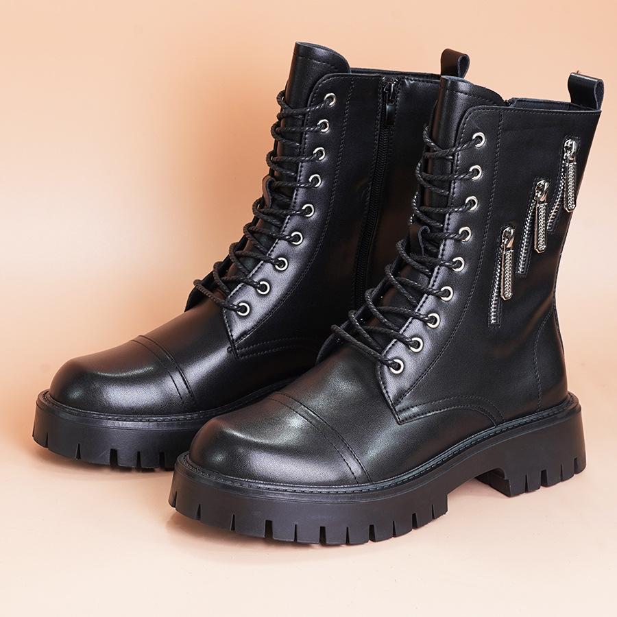 

Ботинки Мартин на толстой подошве с большой головкой, мужские американские рабочие ботинки, модные высокие зимние бархатные термоботинки из локомотивной кожи 44