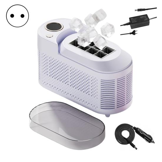 Desktop Ice Maker Machine Food-Grade Large Capacity Low Noise Compact Portable Design Automatic Ice Box Ice Cube Maker