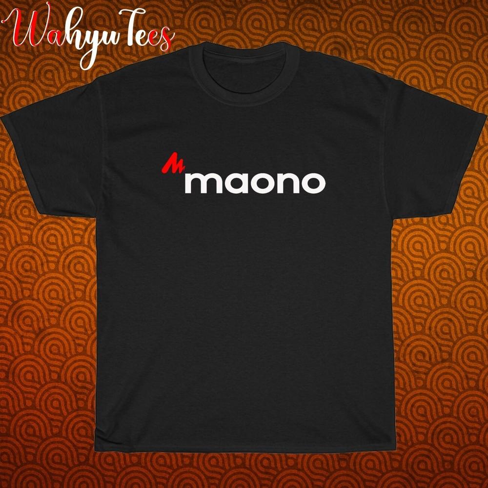 

New! Maono Mixing Audio Logo Black Grey Navy White Size S-5XL Unisex T-Shirt S