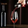 Skleněný karafa na víno s provzdušňovačem Nerezová filtrace 12kanálová provzdušňování Kapacita 1600 ml Ručně vyrobená karafa na červené víno na láhve vína