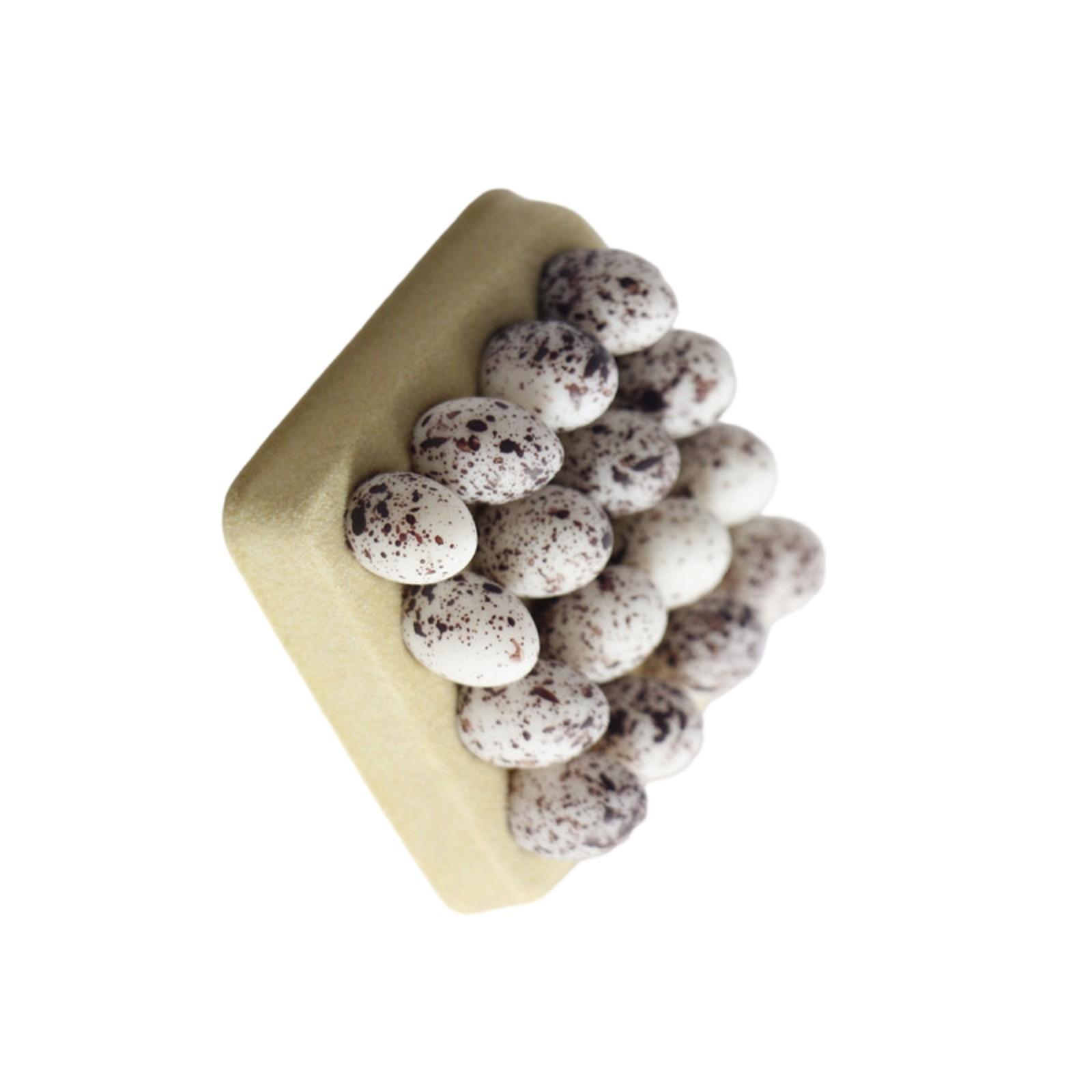 

Baking Eggs Tray Set Model Pretend-Play Kid Playset Kitchen Realistic Food Miniature Dollhouses Baking Playset C