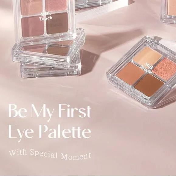 

Палетка для век Milk Touch Be My First Eye Palette Special Moment 3 цвета