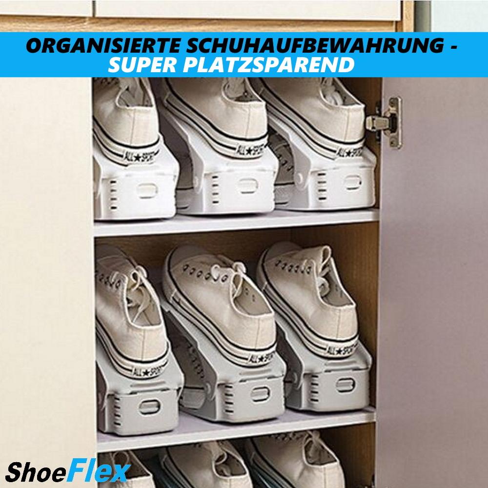 SHOEFLEX organizer na buty, stojak na buty do szafki na buty, teczka na buty
