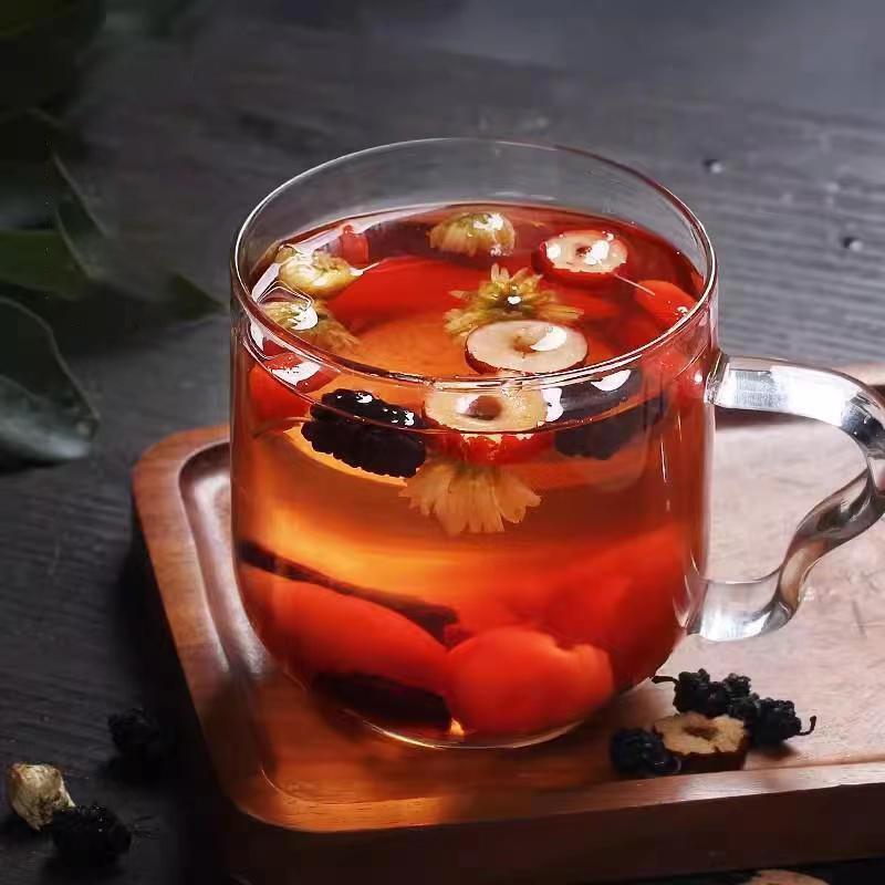 Mulberry Wolfberry Longan Tea with Red Dates, Substitute Tea for Health