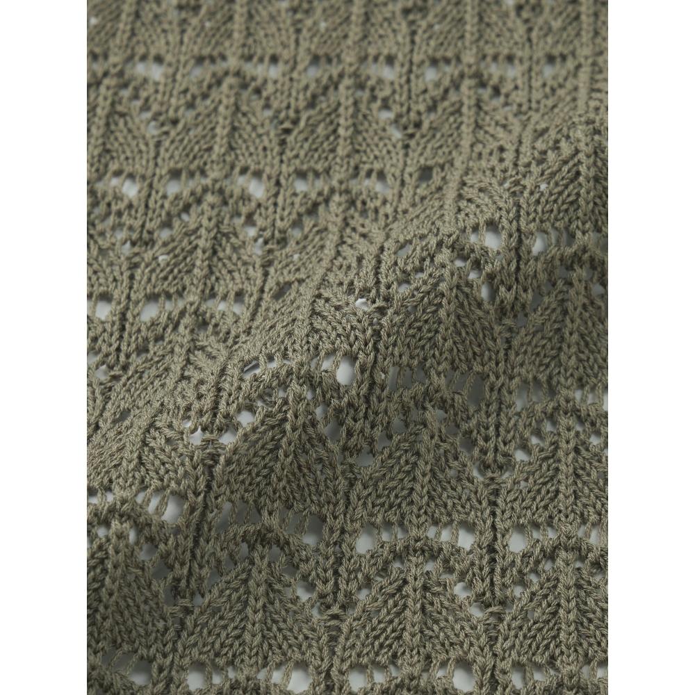 Gu By Uniqlo Openwork Knit Camisole Tunic