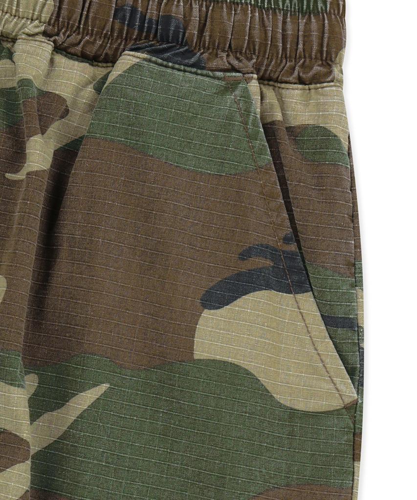 BROWNBREATH Double Pocket Pants - Khaki