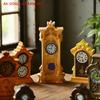 1:12 Dollhouse Furniture Decor, 1/8Pcs Miniature Classic European Wall Clock Model Toy Accessories