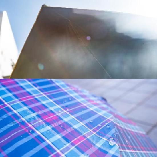 All Weather Check Folding For Both Sunny and Rainy Plaid Light Heat UV HUS All Weather Check HUS. Umbrella, Days, Parasol, Pattern, Simple,