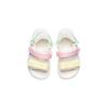 Li Ning Kids Coca Sports Sandals Kids Sandals White Yellow Pink YKKR008-4