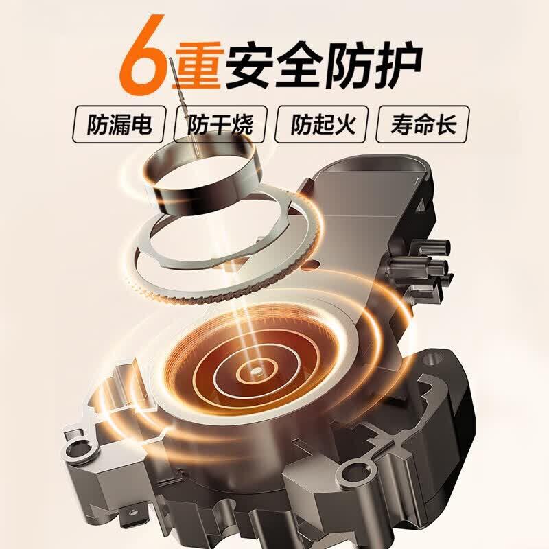 Supor Electric Kettle with 1.5L Capacity and Double-Layer Anti-Scalding