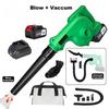 20V Cordless Electric Blower Powerful Leaf Cleaner with Battery Power Drop Shipping for EU