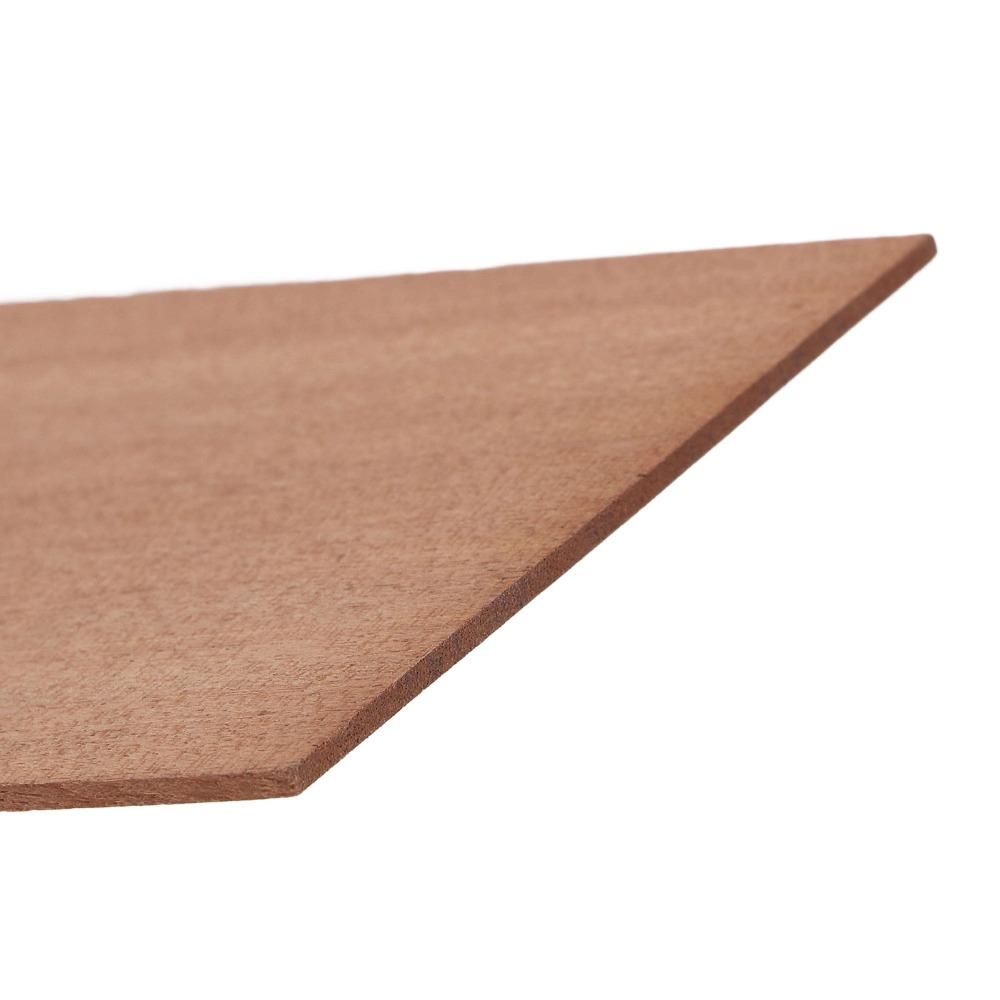 3PCS Sapele Wood Guitar Veneer Wood Color Guitar Head Veneer For Guitar Headstock
