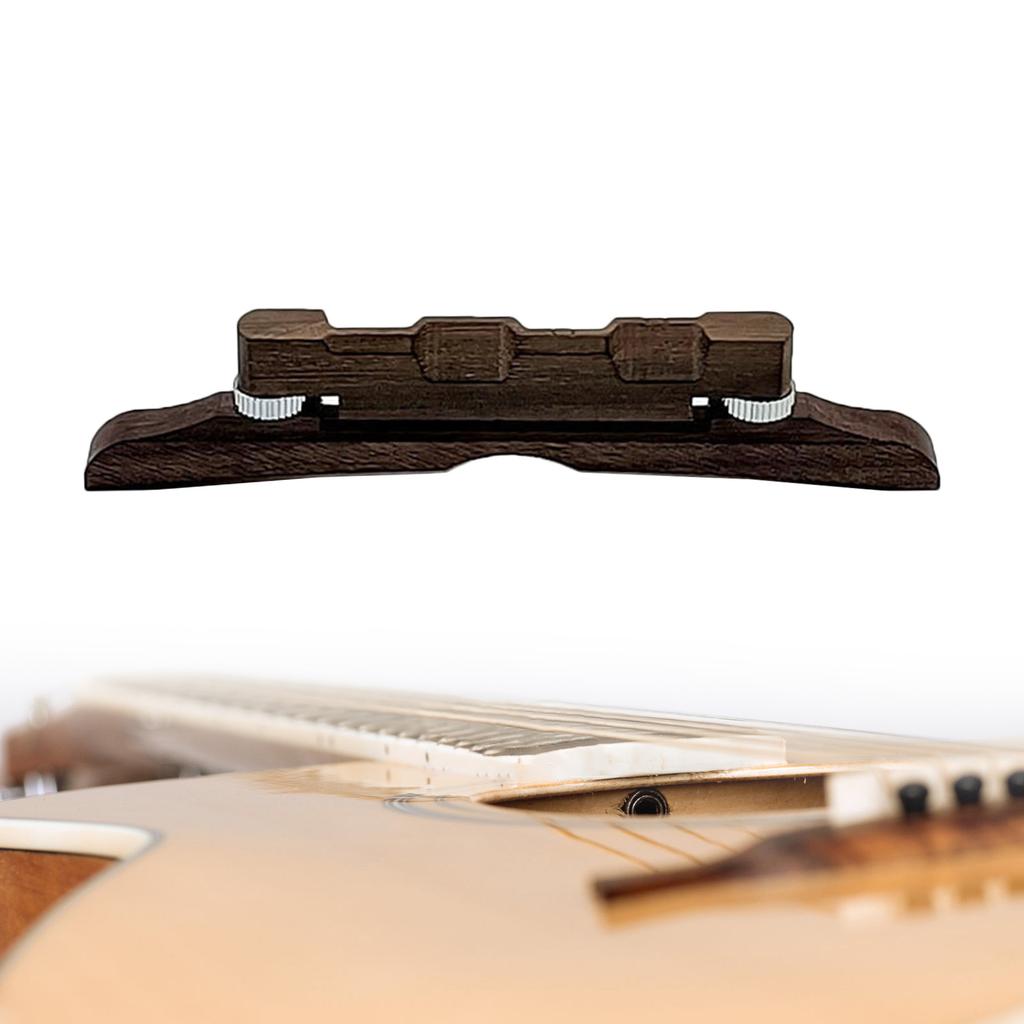 Rosewood Mandolin Bridge Mandolin Bridge Wood Tremolo Bridge Classic Guitar Rosewood Mandolin Bridge Replacement Parts