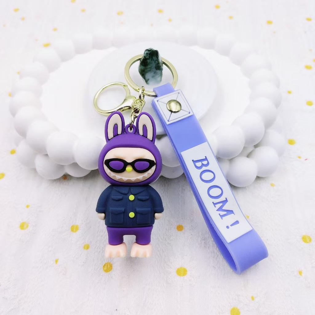 Cartoon Keychain Stall Pvc Doll Cute Bag Small Commodity Keychain