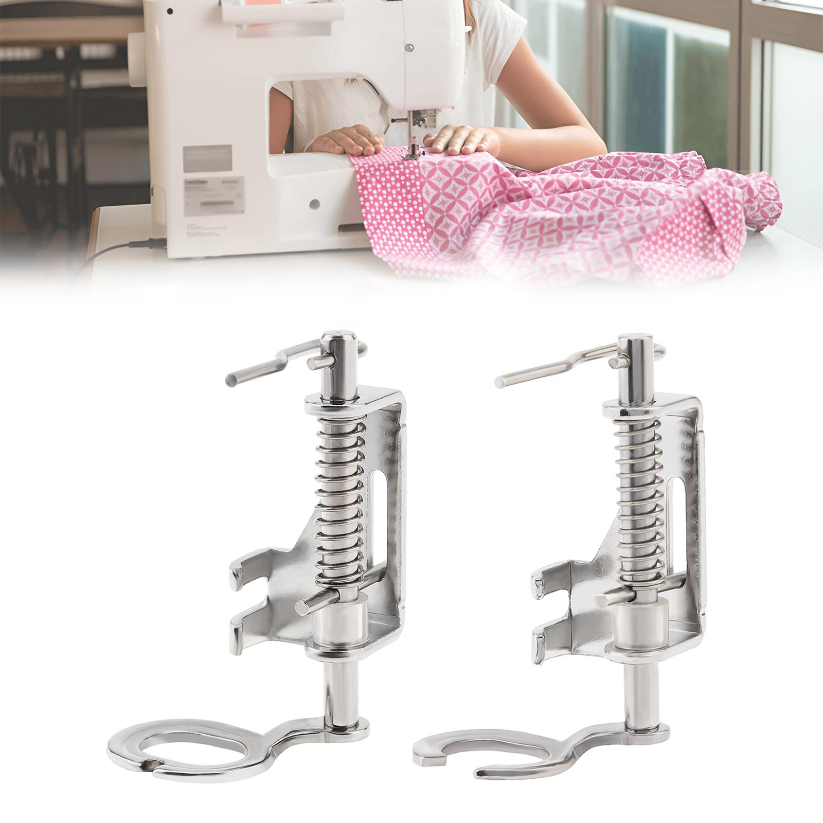 

Набор из 2 лапок с открытым носком и больших металлических лапок для свободной стежки и штопки для швейных машин с низким хвостовиком