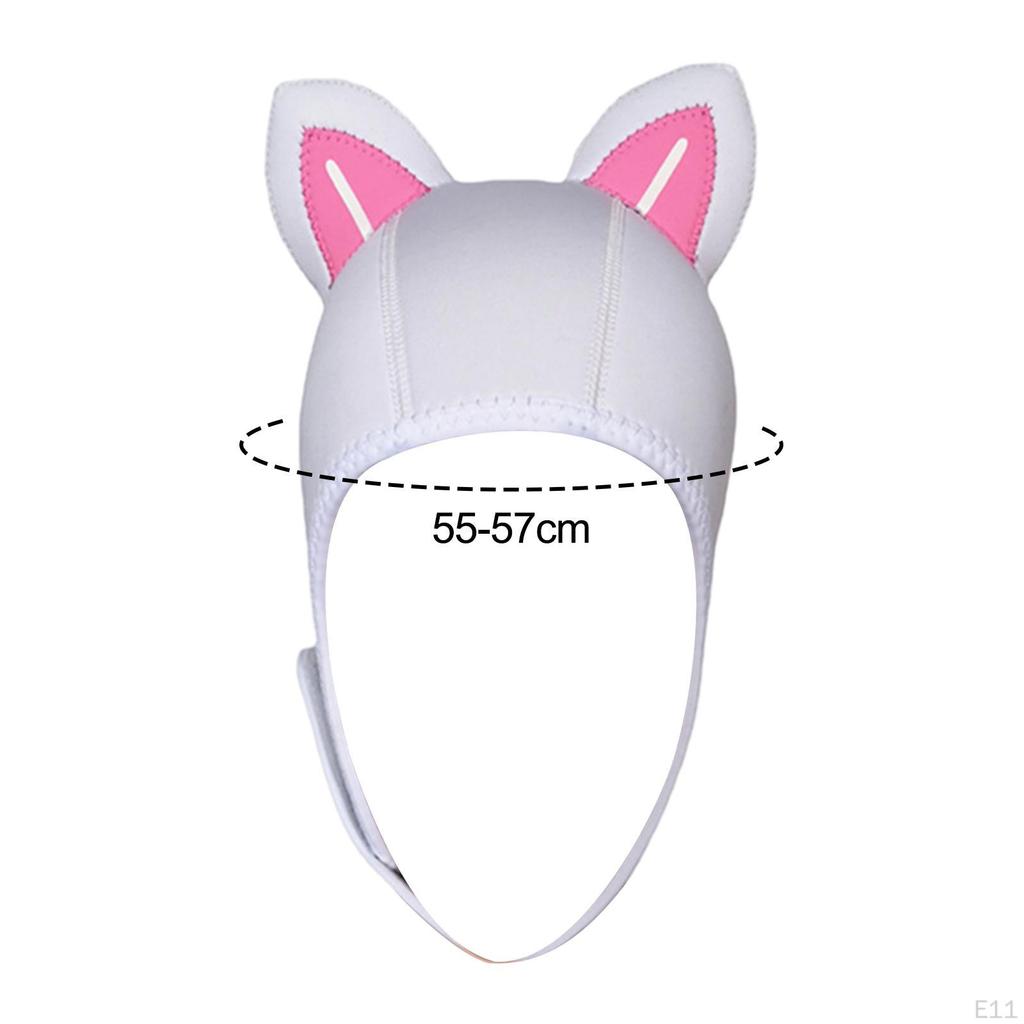 Diving Hood Thermal Surfing 3mm Neoprene with Air Vent Comfortable Cute Hat