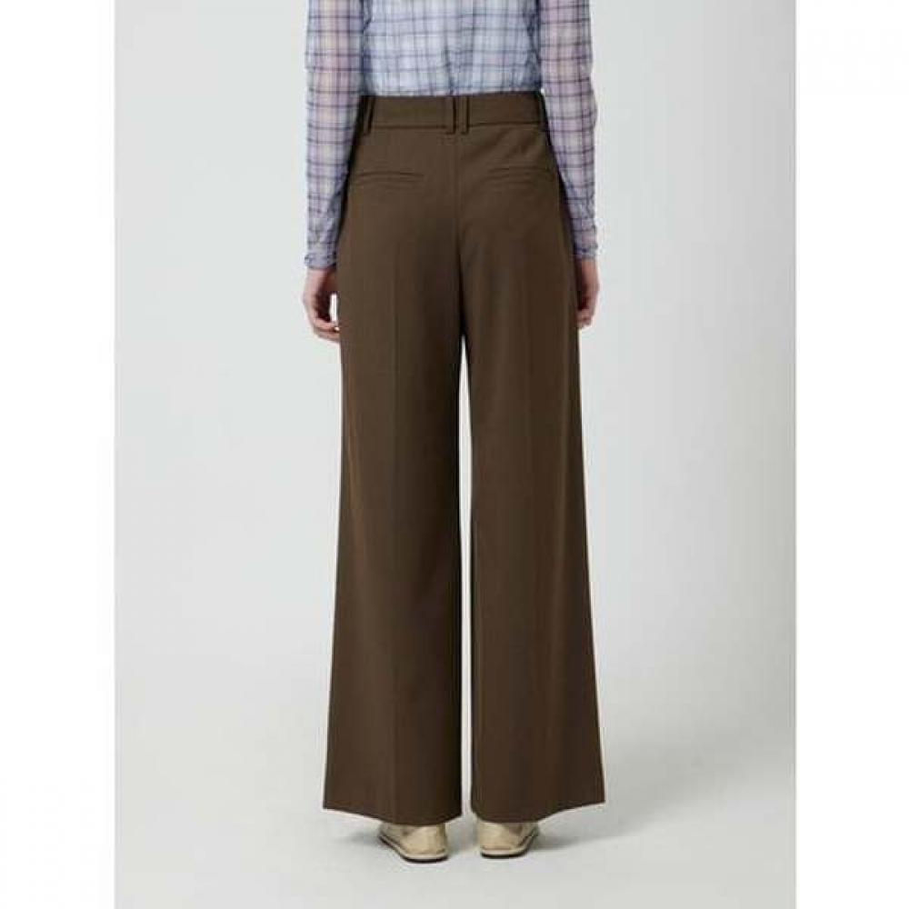 Cc Collect Wool Blend Wide Trousers C253msa001
