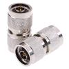 1X N Male Plug To Uhf Pl-259 Pl259 Male Straight Radio Rf Adapter Connector